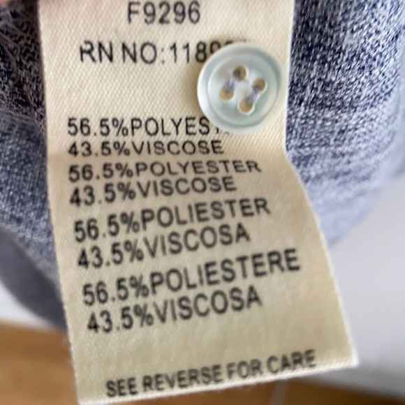 FRNCH Paris Ruffle Off the Shoulder Button Dress - Picture 10 of 11